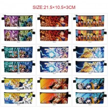 Dragon Ball anime PU zipper pen case pencil bag