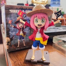 SPY x FAMILY Anya Forger cos Luffy anime figure