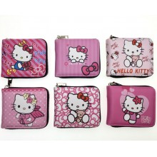 Hello Kitty short zipper wallet