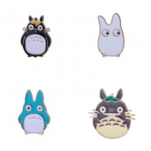 Totoro anime alloy brooch pins