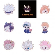 Jujutsu Kaisen anime alloy brooch pins