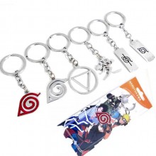 Naruto anime alloy key chain