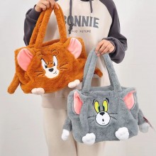 Tom and Jerry anime plush handbag satchel shoulder bag