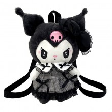 Kuromi anime plush backpack bags