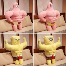 Muscle Spongebob anime plush doll 50cm/70cm