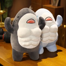 Muscle Shark anime plush doll 45cm/60cm