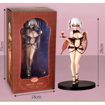 Shiny Wine waiter girl Cynthia anime figure