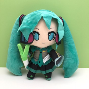 10inches Hatsune Miku anime plush doll 25CM