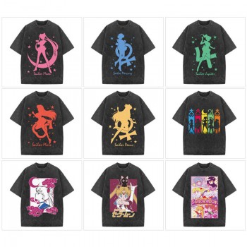 Sailor Moon anime 250g direct injection cotton t-shirts