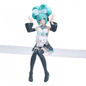 Hatsune Miku Cinnamoroll sitting anime figure