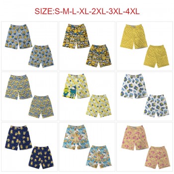 Despicable Me anime beach short pants summer thin trousers