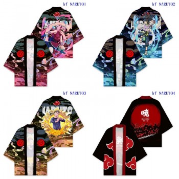 Naruto anime kimono cloak mantle