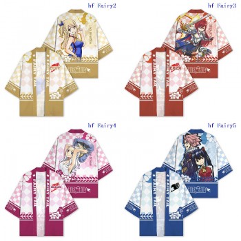 Fairy Tail anime kimono cloak mantle