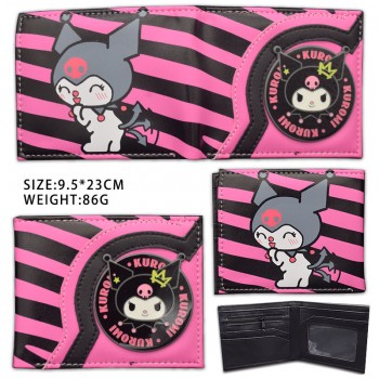 Kuromi anime wallet purse