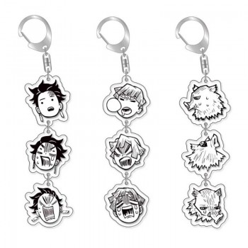 Demon Slayer anime acrylic key chains