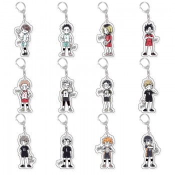 Haikyuu anime acrylic key chains