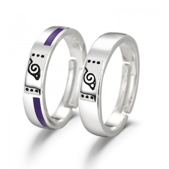 Naruto anime lovers rings