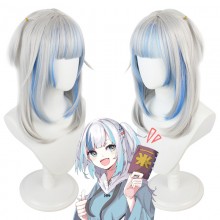 Hololive Vtuber Gawr Gura Cosplay Heat Resistant Anime Wigs