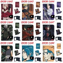 Naruto anime snap wallet buckle purse