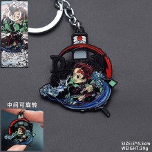 Demon Slayer anime movable key chain/necklace