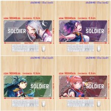 Chained Soldier anime big mouse pad mat 90/80/70/60/30cm