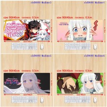 An Archdemon's Dilemma How to Love Your Elf Bride big mouse pad mat 90/80/70/60cm