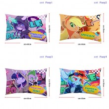 My Little Pony anime two-sided pillow pillowcase 40*60CM