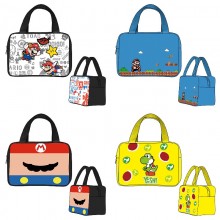 Super Mario anime lunch box insulated thermal bags