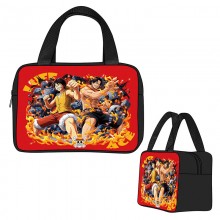 One Piece anime lunch box insulated thermal bags