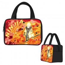 Naruto anime lunch box insulated thermal bags