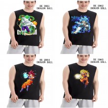 Dragon Ball anime cotton sleeveless vest t-shirts
