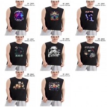 Jujutsu Kaisen anime cotton sleeveless vest t-shirts