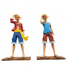 One Piece Monkey D Luffy anime figures set(2pcs a set)