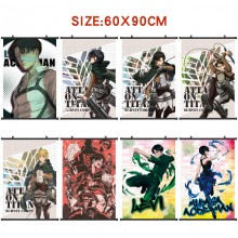 Attack on Titan anime wall scroll wallscrolls 60*90CM