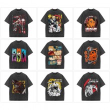 Chainsaw Man anime 250g direct injection cotton t-...