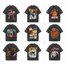 Chainsaw Man anime 250g direct injection cotton t-shirts