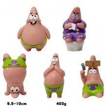 Spongebob Patrick Star anime figures set(5pcs a set)(OPP bag)