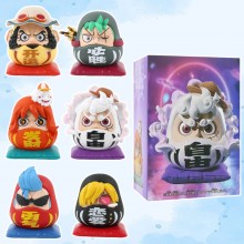 One Piece cos Bodhidharma anime figures set(6pcs a...