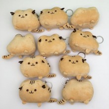 4inches Pusheen the cat plush dolls set(10pcs a set)