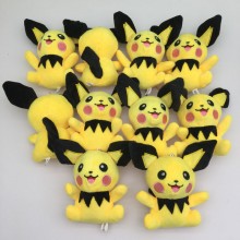 4.8inches Pokemon Pikachu anime plush dolls set(10...