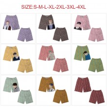 Straykids star beach short pants summer thin trous...