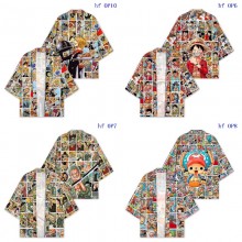 One Piece anime kimono cloak mantle