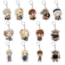 Delicious in Dungeon anime acrylic key chains