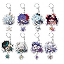 Honkai Star Rail game acrylic key chains