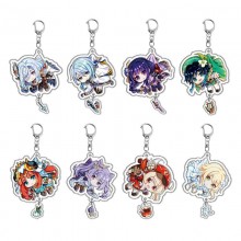 Genshin Impact game acrylic key chains