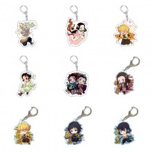 Demon Slayer anime acrylic key chain