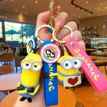 Despicable Me anime figure doll key chins