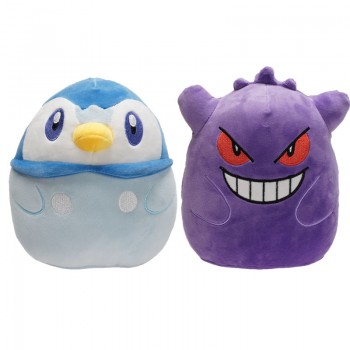 8inches Pokemon Piplup Gengar anime plush doll 20cm