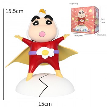 Crayon Shin-chan cos Ultraman anime figure