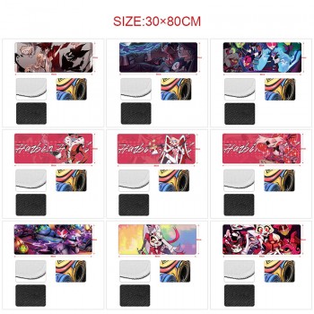 Hazbin Hotel anime big mouse pad mat 30*80CM